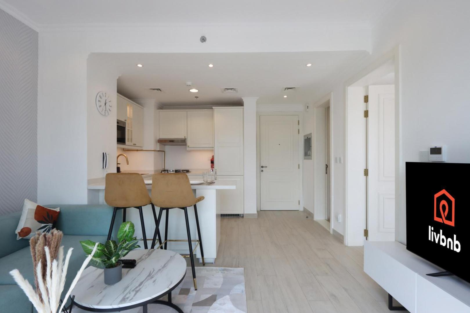 Livbnb-Modern Living 1B Apartment In Jvc Dubai Esterno foto